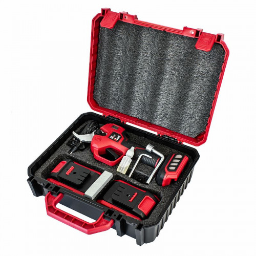 Секатор акк.NPC25/2.0-PRO (20V,2.0Ah,30мм толщ.реза,2 АКК,1з/у,дисплей,КЕЙС) №1