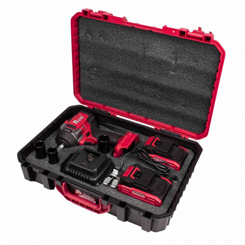 INDUSTRIAL Гайковерт акк.бесщ.CIW50/4.0-IN-2B (20V,4,0Ah,Max1000Hm,тип патр.квадр1/2,MAKITA,2акб) №1